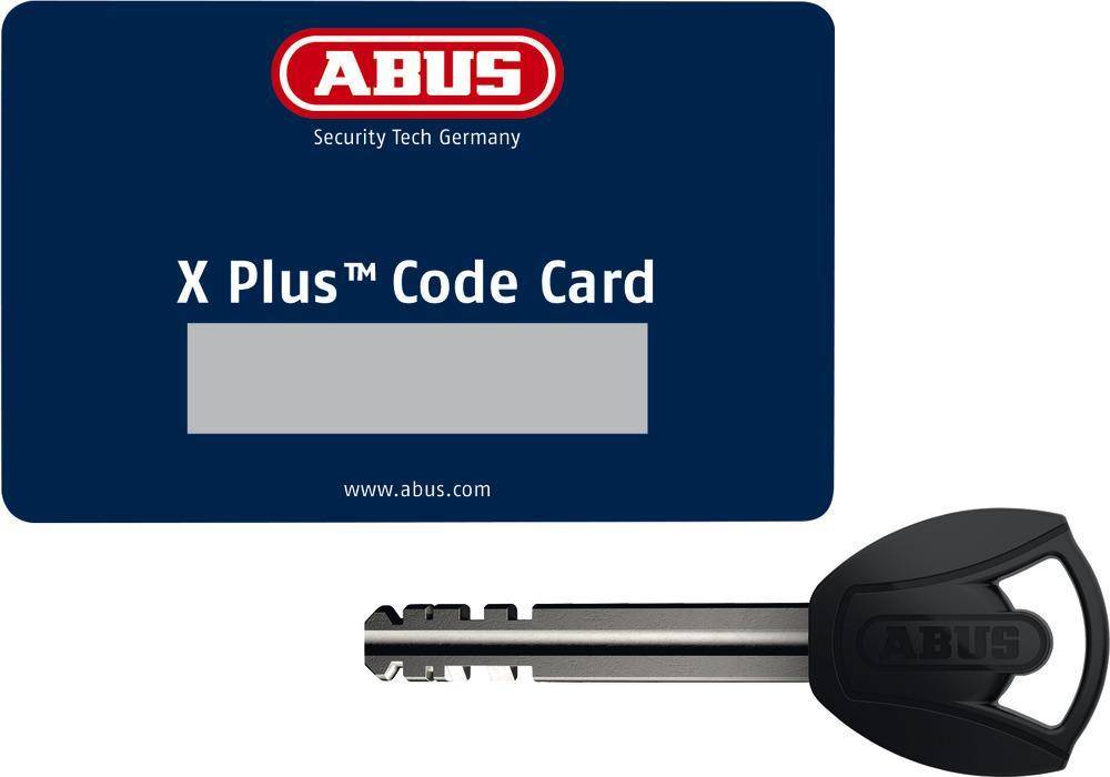 ABUS 58241 Fahrradschloss Schwarz, Gelb 1200 mm Kettenschloss