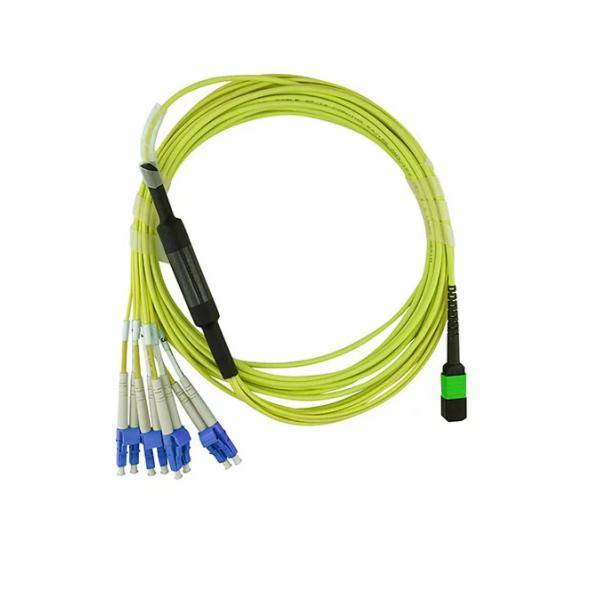 BlueOptics Networks F5-UPG-QSFP4x10LR-5M kompatibles MTP-4xLC Singlemode Patchkabel 5 Meter