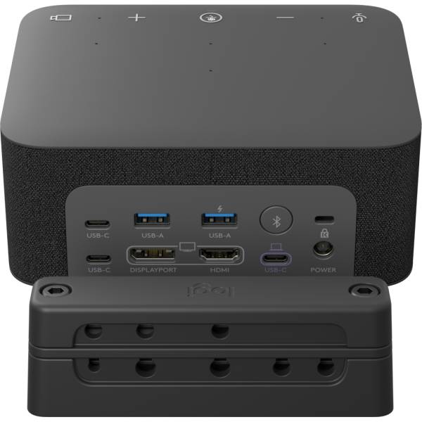 Logitech Logi Dock Focus Room Kit - Kit für Videokonferenzen (Logitech Logi Dock, Logitech BRIO Ultra HD Pro Webcam)