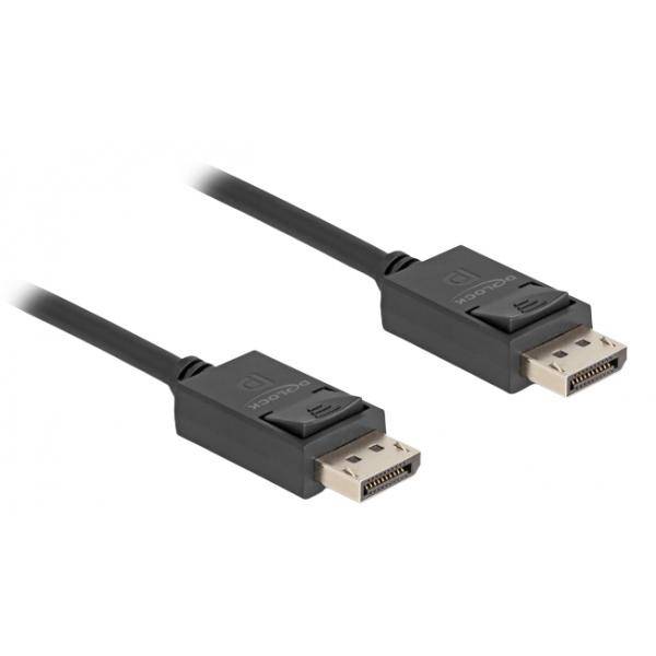 Delock Coaxial - DisplayPort-Kabel - DisplayPort (M) - zu DisplayPort (M) - Disp