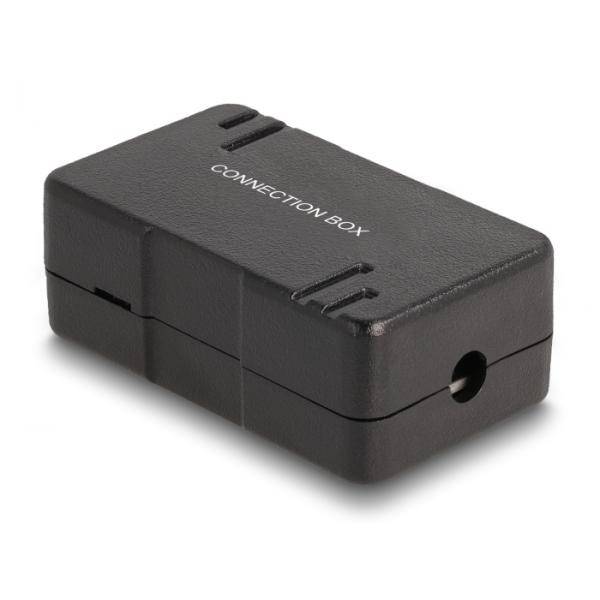 Delock Netzwerk Verbindungsbox LSA Cat.6 schwarz