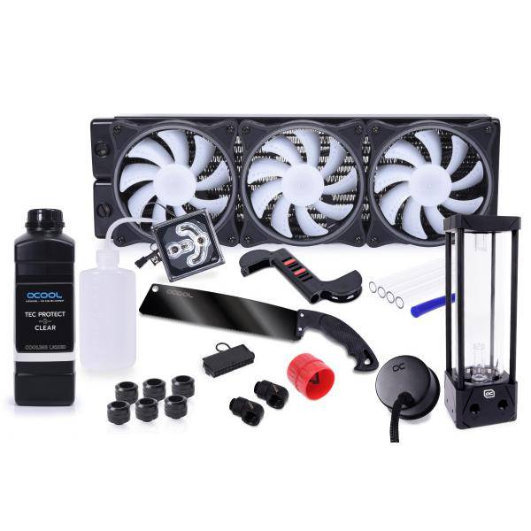 Alphacool Core Hurrican 360mm XT45 HardTube Wasserkühlungs Set (11993)