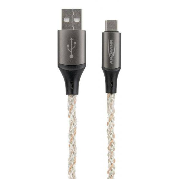 Usb-A Usb-C Kabel mit LED Beleuchtung 1700-0158 - Kabel - Digital/Daten