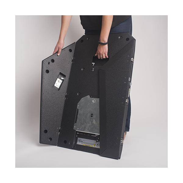 Chief PRSU - Aufstellung für flat panel - Schwarz - Portable Flat Panel Stand -