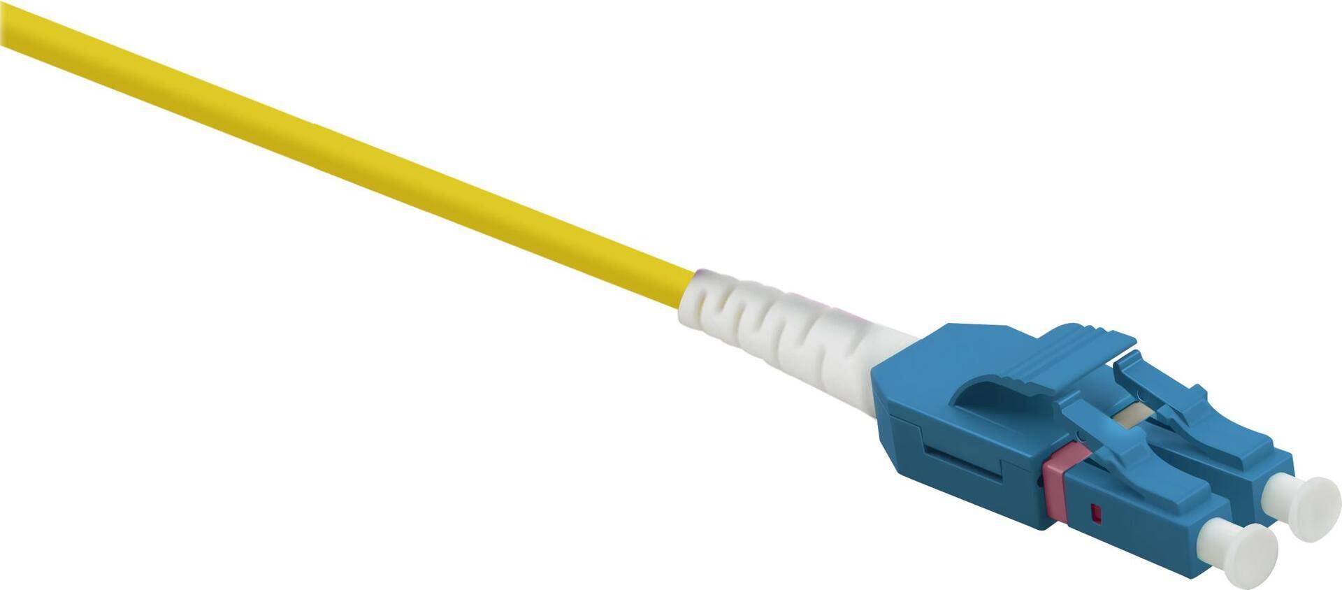 Helos LWL OS2 Patchkabel Uniboot LSZH LC/LC gelb - 3 m - Duplex