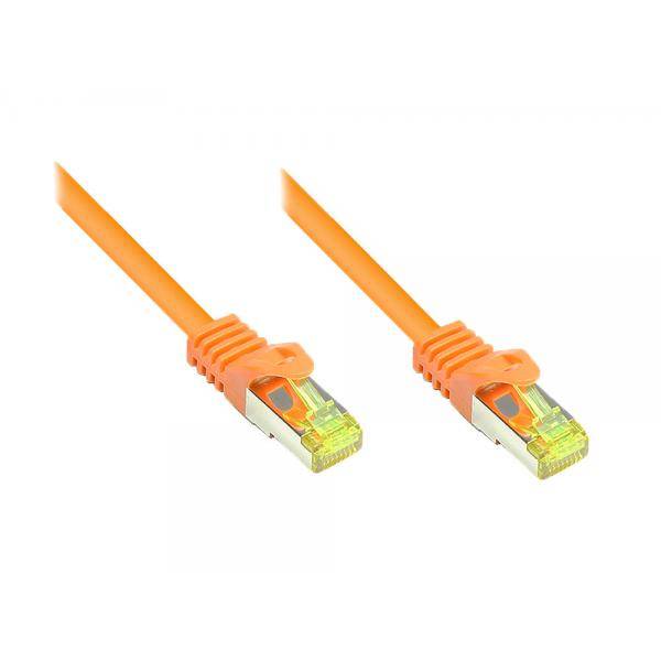 Good Connections Patchkabel m. Cat.7 Rohkabel orange 40m