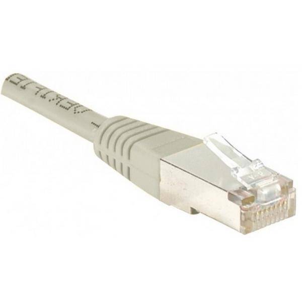 Patchkabel Cat. 6, F/UTP, PoE+, grau, 1,5 m