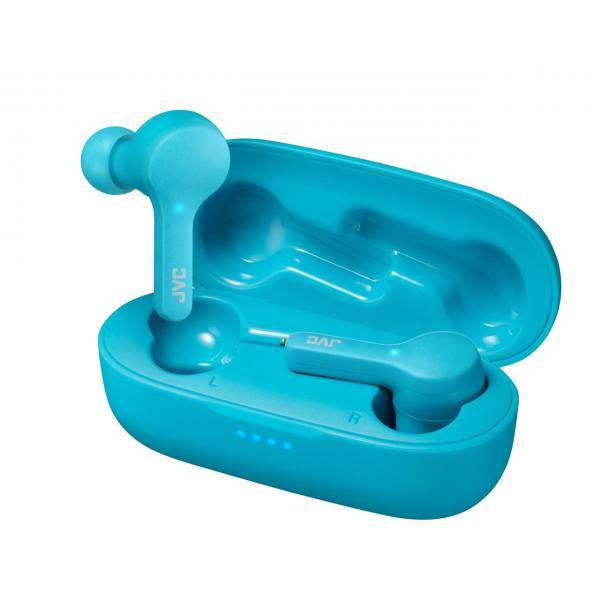 JVC HA-A7T - True Wireless-Kopfhörer mit Mikrofonim Ohr - Bluetooth - Blau