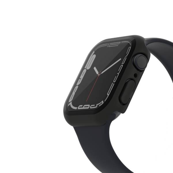 Belkin SCREENFORCE TemperedCurve - Stoßstange für Smartwatch - 2-in-1 - Polycarbonat, gehärtetes Glas (9H)