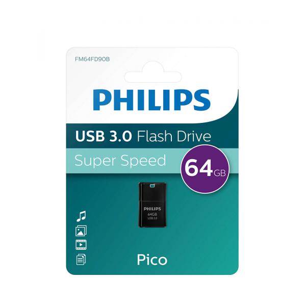 Philips USB 3.0 64GB Pico Edition Black