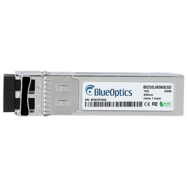 BlueOptics Lenovo/Brocade 0069 BlueOptics BO35J856S3D SFP+ Transceiver, 10GBASE-SR, Multimode Fiber, 850nm, 300 Meter