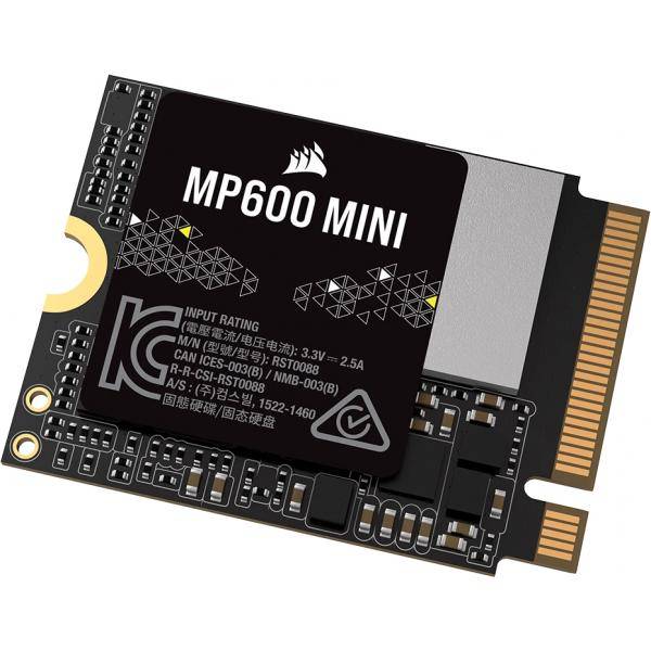 Corsair MP600 Mini - SSD - 2 TB - intern - M.2 2230 - PCIe 4.0 x4 (NVMe)