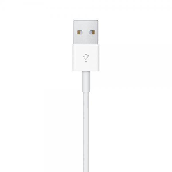 Apple Watch Magnetic Charging Cable Magnetisches Ladekabel Weiß Watch 1. Gen, Watch SE, Watch Series 1, Watch Series 2, Watch Series 3, Watch Serie
