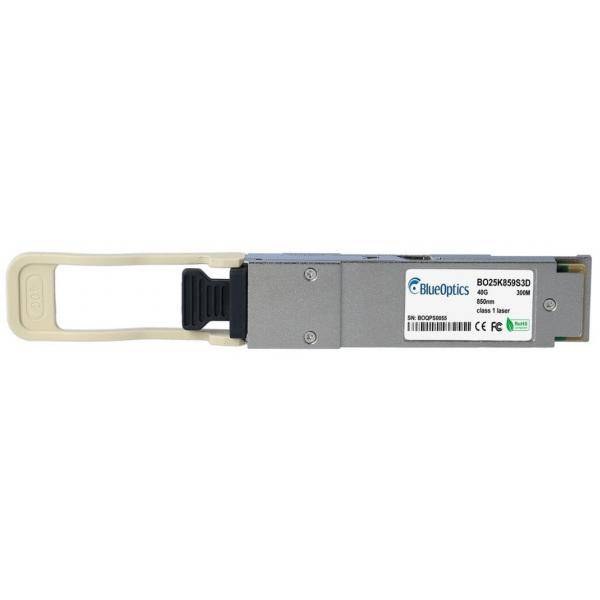 BlueOptics Extreme Networks 40G-QSFP-eSR4-INT BlueOptics BO25K859S3D QSFP Transceiver, 40GBASE-ESR4,