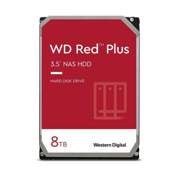 Red Plus Festplatte WD80EFPX 8TB 3.5 Serial ATA-600 5640rpm