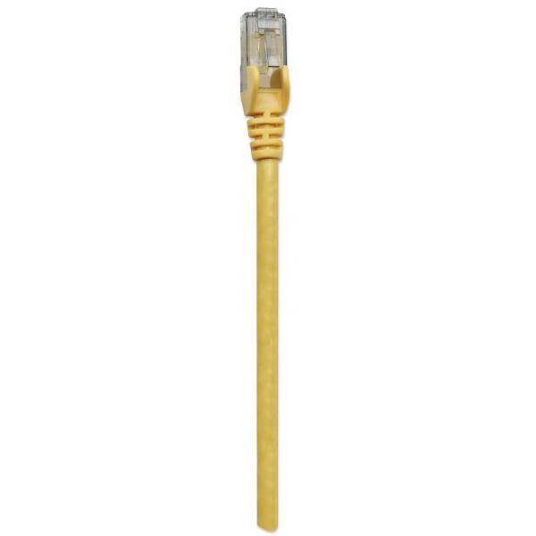 Intellinet 343787 RJ45 Netzwerkkabel, Patchkabel CAT 6 U/UTP 10.00 m Gelb 1 St.