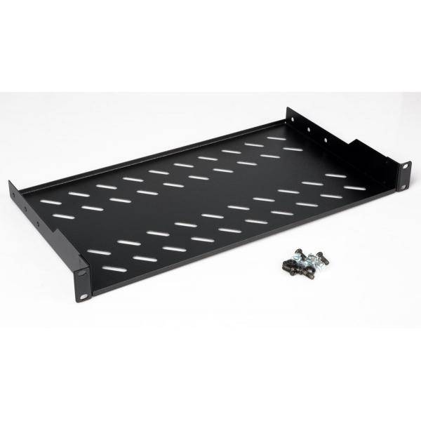 EQUIP - Fachboden fest 19"" für Serverschränke 1U 40cm sw - 0,4 m