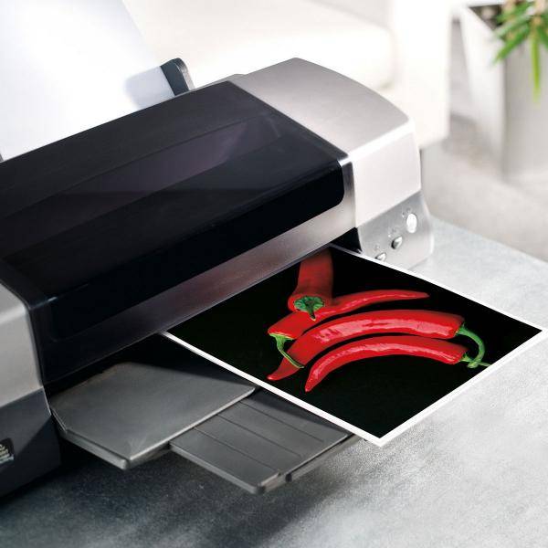 Fotopapier A4 190g/qm glossy weiß VE=50 Blatt
