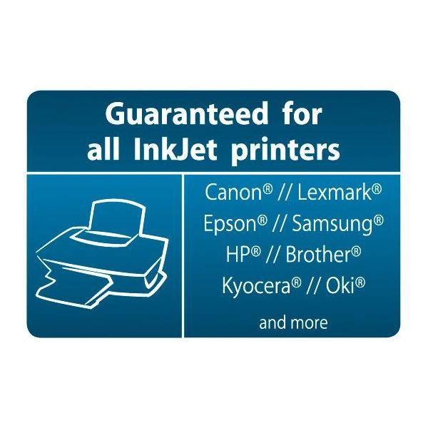 Fotopapier A4 190g/qm glossy weiß VE=50 Blatt