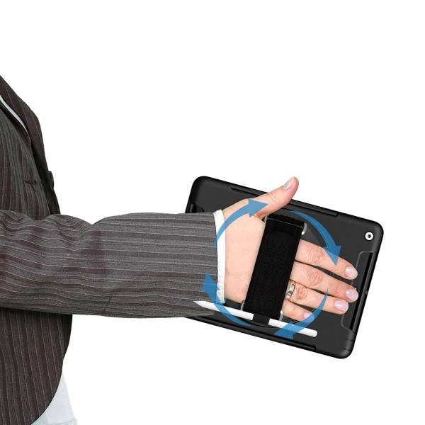 4Smarts Rugged Tablet GRIP Back Cover Samsung Galaxy Tab Active4 Pro Schwarz Tablet-Cover