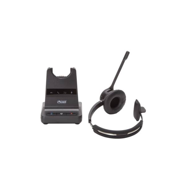 Auerswald COMfortel H-600 Headset DECT - Kopfhörer - Kunststoff - Schwarz