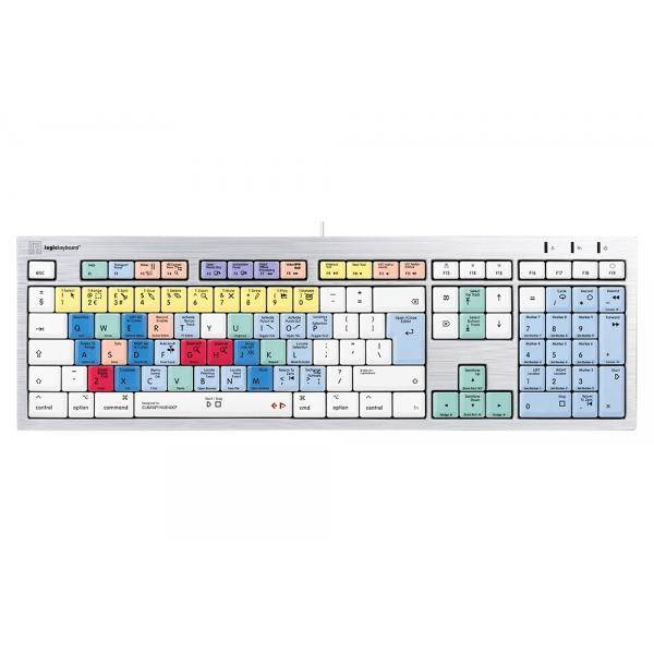Logickeyboard LKB-CBASE-CWMU-UK - Full-size (100%) - Verkabelt - USB -