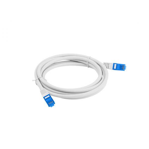 Lanberg PCF6A-10CC-0100-S - 1 m - Cat6a - S/FTP (S-STP) - RJ-45 - RJ-45 - Grau