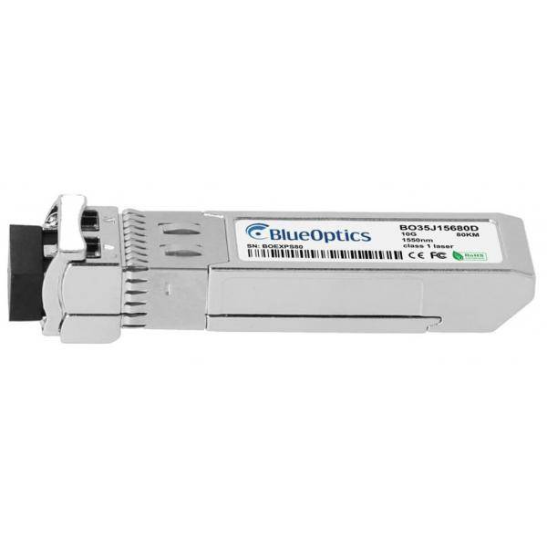 BlueOptics Hirschmann 942 213-001 BlueOptics BO35J15680D SFP+ Transceiver, 10GBASE-ZR, Singlemode Fiber, 1550nm, 80KM