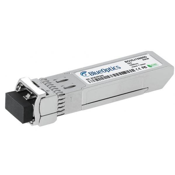 BlueOptics Hirschmann 942 213-001 BlueOptics BO35J15680D SFP+ Transceiver, 10GBASE-ZR, Singlemode Fiber, 1550nm, 80KM