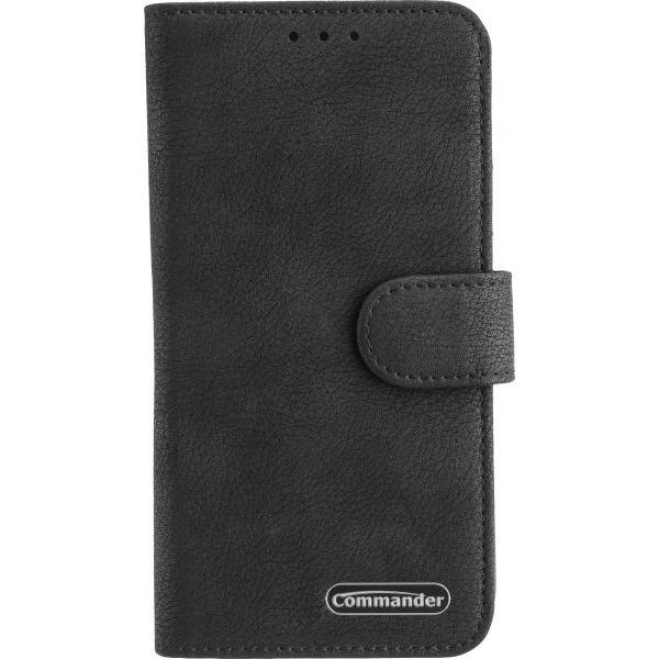COMMANDER BOOK CASE ELITE, Geldbörsenhülle, Samsung, A15 5G, 16,5 cm (6.5"), Sch