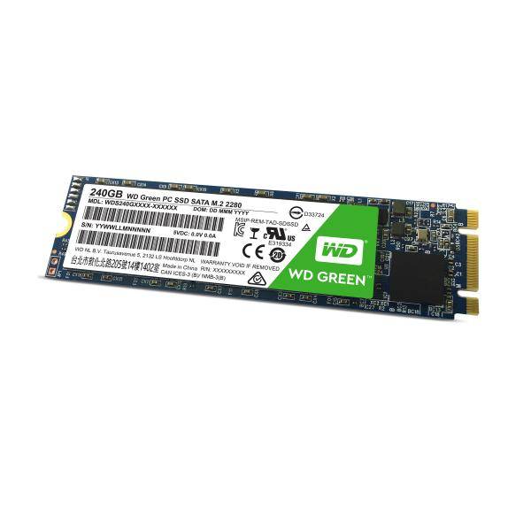 WD Green PC SSD WDS240G1G0B - 240 GB SSD - internM.2 2280 - SATA 6Gb/s