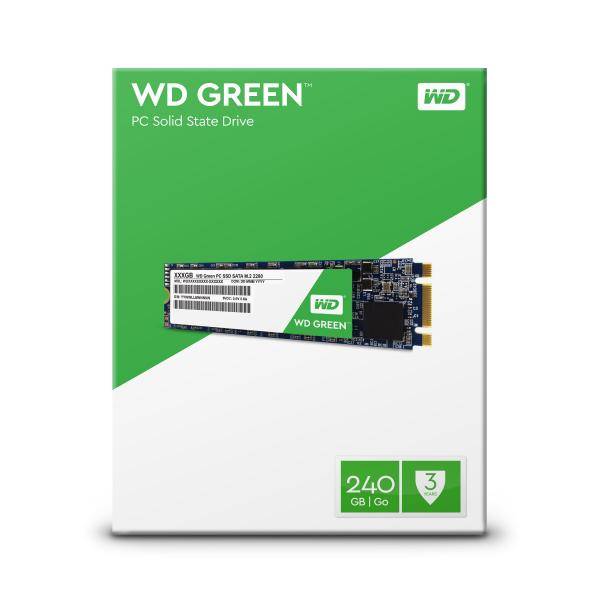 WD Green PC SSD WDS240G1G0B - 240 GB SSD - internM.2 2280 - SATA 6Gb/s