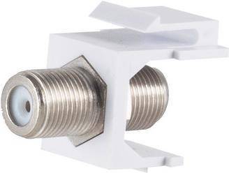 10x Netzwerk Adapter-Keystone Verbinder F-Buchse 08-10071-10
