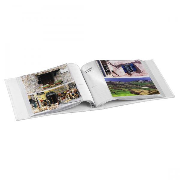 Hama 00002221 2221 Fotoalbum (B x H) 22.5 cm x 22.5 cm Schwarz, Weiß 100 Seiten