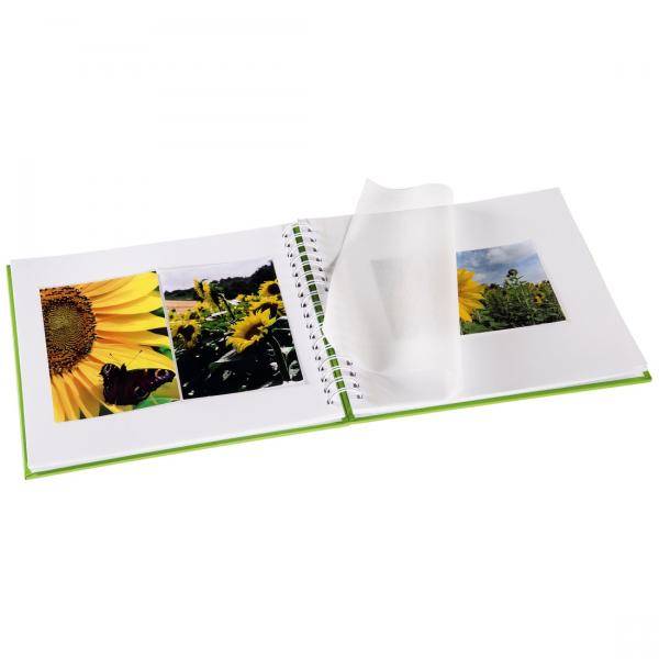 Hama 00002115 2115 Spiralalbum (B x H) 28 cm x 24 cm Grün 50 Seiten