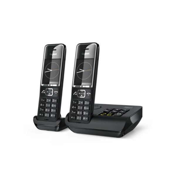 Gigaset Comfort 550A duo schwarz/chrom Gigaset Comfort 550A duo schwarz/chrom