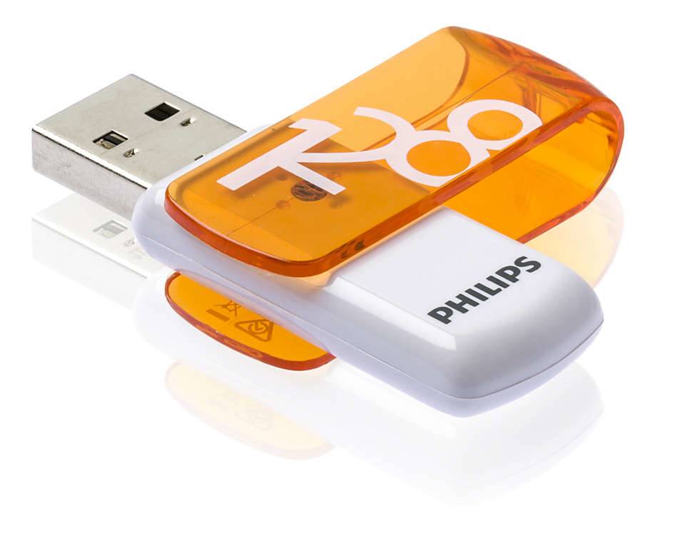 PHILIPS Vivid Edition Orange 128GB