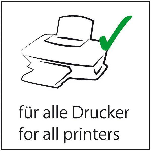 sigel Design-Papier, DIN A4, 90 g/qm, Farbverlauf blau