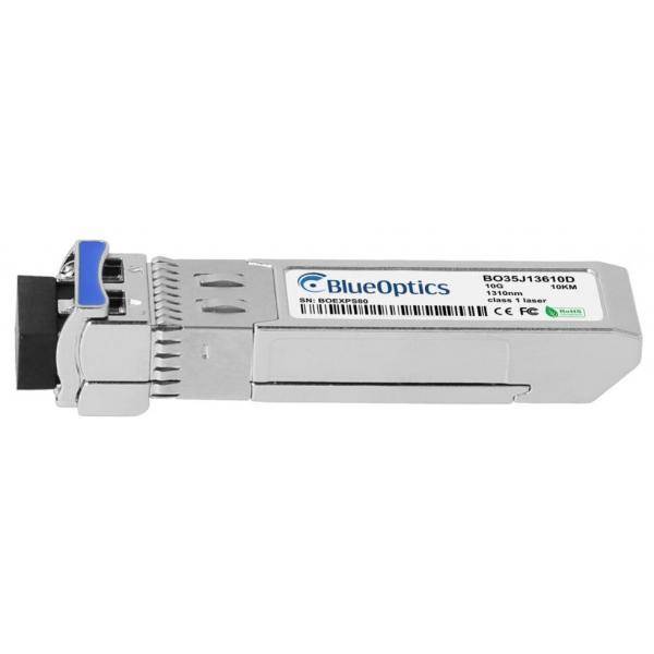 BlueOptics Dell D4D9X BlueOptics BO35J13610D SFP+ Transceiver, 10GBASE-LR, Singlemode Fiber, 1310nm, 10KM