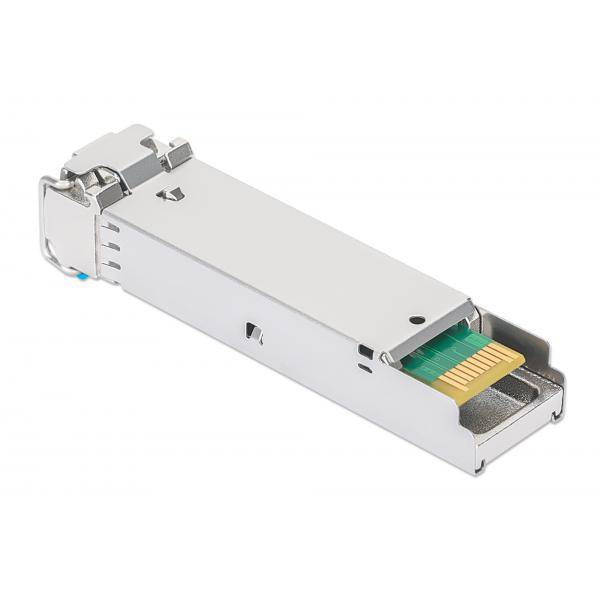 Intellinet Gigabit SFP Mini-GBIC Transceiver für LWL-Kabel 1000Base-LX LC Singlemode-Port 10 - Transceiver - Glasfaser