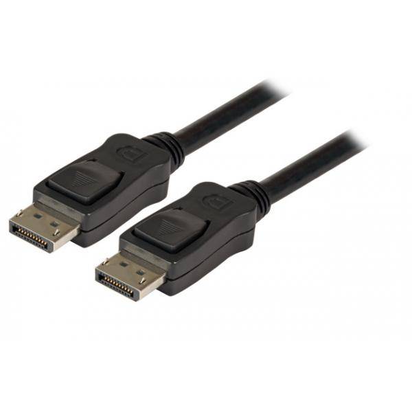 EFB DisplayPort 1.2 Anschlusskabel 4K60HZ St-St 1.0m schwarz