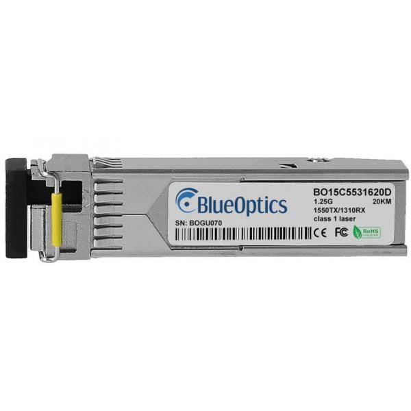 BlueOptics Level One 551091 BlueOptics BO15C5531620D SFP Transceiver, LC-Simplex, 1000BASE-BX-D,