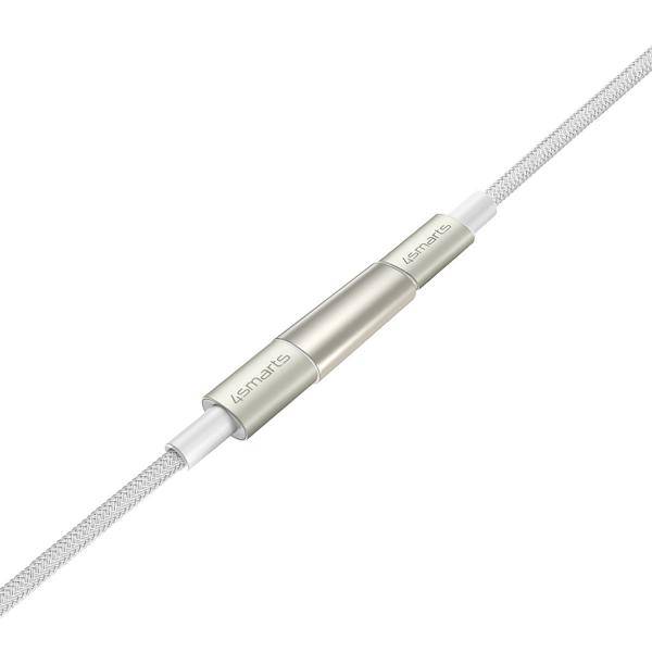 4smarts USB-C auf USB-C Kabel PremiumCord 100W 3m weiss, 3 m, USB C, USB C, USB 2.0, 0,48 Gbit/s, Weiß