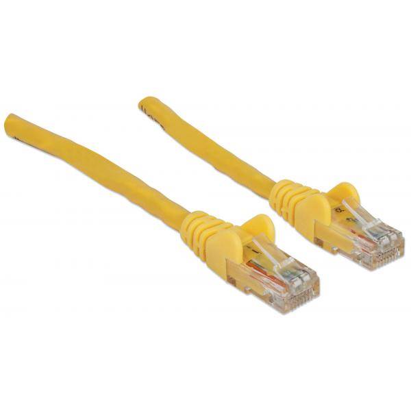 Intellinet 342360 RJ45 Netzwerkkabel, Patchkabel CAT 6 U/UTP 2.00 m Gelb 1 St.