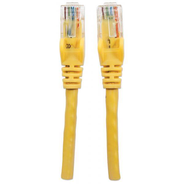 Intellinet 342360 RJ45 Netzwerkkabel, Patchkabel CAT 6 U/UTP 2.00 m Gelb 1 St.