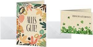 Sigel 10 Glückwunsch-Karten A6 »Luck«