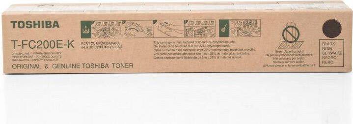 Toshiba Toner T-FC200EK fuere-Studio 2500AC black 6AJ00000123 6AJ00000196 - Tone