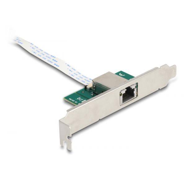 Delock M.2 Key B+M 1 x RJ45 10 Gigabit LAN Netzwerkkarte Ethernet