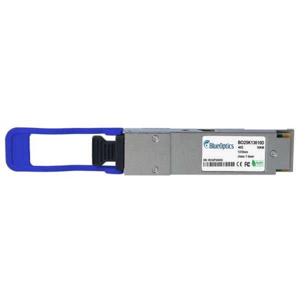 BlueOptics Dell 407-BBGL BlueOptics BO25K13610D QSFP Transceiver, 40GBASE-LR4, Singlemode Fiber, 4xWDM, 10KM