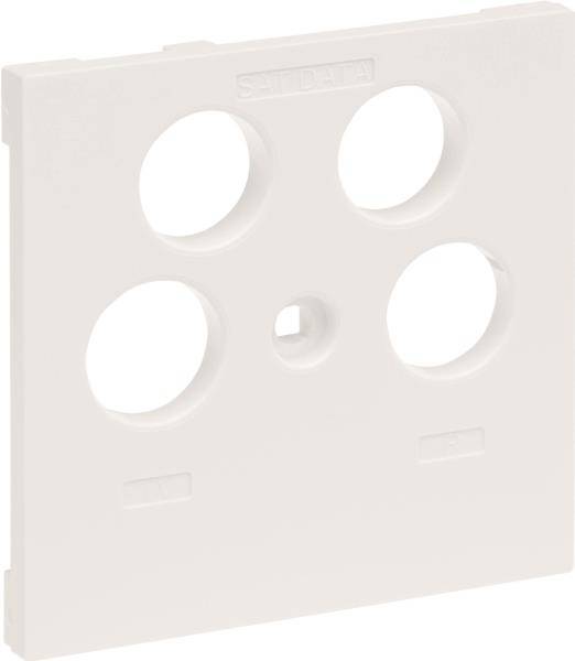 Legrand SEANO Abdeckung 765157 TV-R-SAT-SAT f.Fremdfabrikate Ultraweiß 5 (765157)